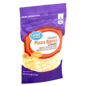 1/4 cup (28 g) Finely Shredded Pizza Blend Cheese