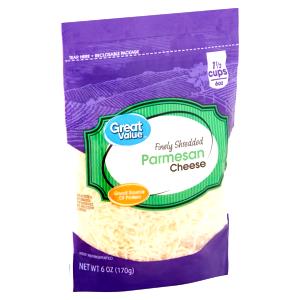 1/4 cup (28 g) Freshly Shredded Parmesan Cheese