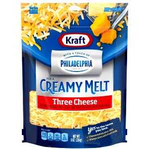 1/4 cup (28 g) Light Shredded Three Cheese Blend