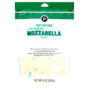 1/4 cup (28 g) Low-moisture Part Skim Mozzarella Fancy Shredded Cheese