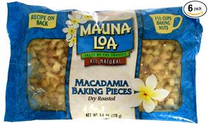 1/4 cup (28 g) Macadamia Baking Pieces