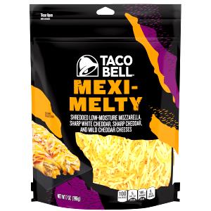 1/4 cup (28 g) Mexi-Melty Shredded Cheese