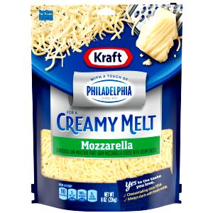 1/4 cup (28 g) Mozzarella with A Touch of Philadelphia