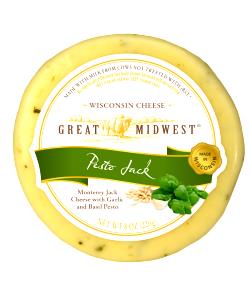 1/4 cup (28 g) Pesto Jack Cheese