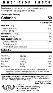1/4 cup (28 g) Reduced Fat Feta Cheese Crumbles