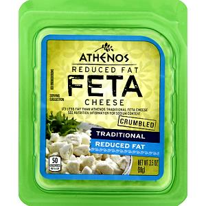 1/4 cup (28 g) Reduced Fat Feta Cheese