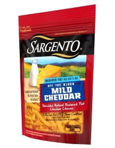 1/4 cup (28 g) Reduced Fat Mild Cheddar Shredded Cheese