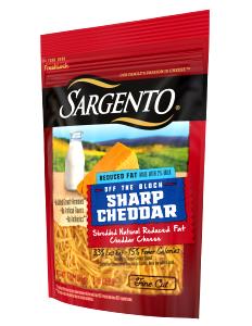 1/4 cup (28 g) Reduced Fat Shredded Cheddar Cheese