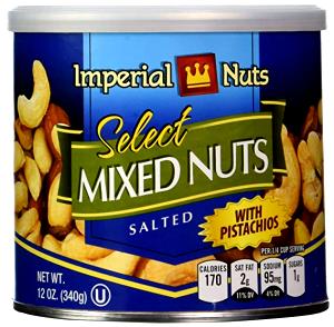 1/4 cup (28 g) Salted Mixed Nuts with Pistachios