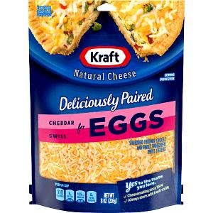 1/4 cup (28 g) Shredded Cheese Blend Swiss & Gruyere