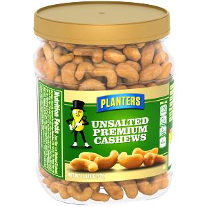 1/4 cup (28 g) Whole Cashews Unsalted