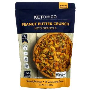 1/4 cup (28.5 g) Peanut Butter Crunch Keto Granola