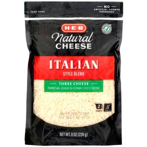 1/4 Cup 3 Cheese Italian Shredded