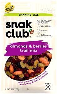 1/4 cup (30 g) Almonds Berries Trail Mix