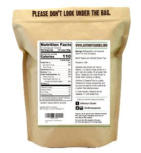 1/4 cup (30 g) Cassava Flour