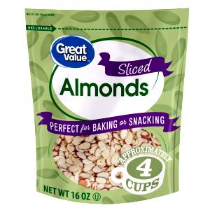 1/4 cup (30 g) Coconut Flavored Sliced Almonds