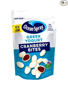 1/4 cup (30 g) Craisins Greek Yogurt