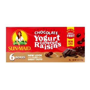 1/4 cup (30 g) Dark Chocolate Yogurt Raisins