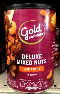 1/4 cup (30 g) Honey Roasted Deluxe Mixed Nuts