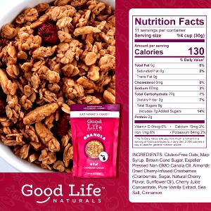 1/4 cup (30 g) Natural Artisan Granola - Nuggets