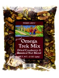 1/4 cup (30 g) Omega Trek Mix with Omega Fortified Cranberries