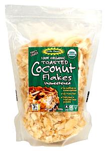 1/4 cup (30 g) Organic Unsweetened Flake Coconut