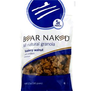 1/4 cup (30 g) Peak Protien All Natural Blueberry Walnut Granola