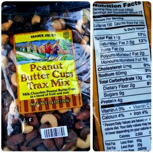 1/4 cup (30 g) Peanut Butter Cups Trax Mix