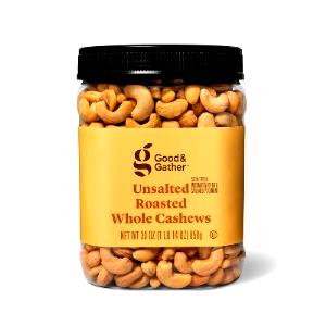 1/4 cup (30 g) Roasted Unsalted Cashews
