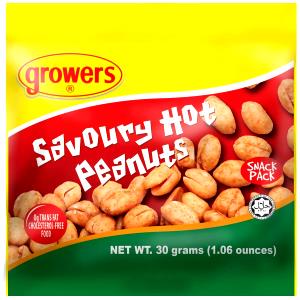 1/4 cup (30 g) Savoury Hot Peanuts