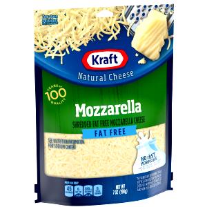 1/4 cup (30 g) Shredded Mozzarella Style Fat Free Cheese
