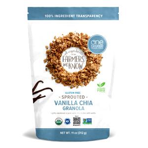 1/4 cup (30 g) Sprouted Oat Granola Vanilla Chia