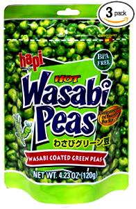 1/4 cup (30 g) Wasabi Green Peas