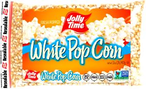 1/4 cup (33 g) White Popcorn