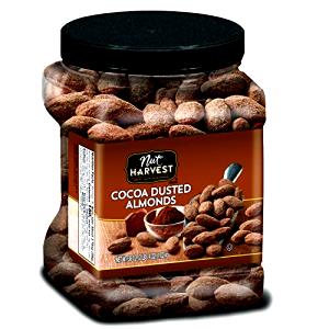 1/4 cup (34 g) Cocoa Dusted Almonds