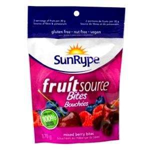 1/4 cup (37 g) FruitSource Mini Bites - Mixed Berry