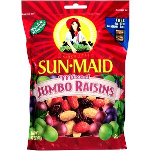 1/4 cup (40 g) Jumbo Mixed Raisins