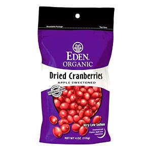 1/4 cup (40 g) Whole Organic Sweetened Dried Cranberries