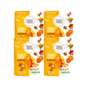 1/4 cup (42 g) Pumpkin Spice Almonds with White Chocolate Coating