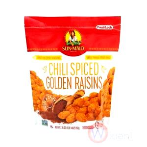1/4 cup (44 g) Chili Spiced Golden Raisins