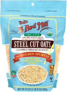 1/4 cup (44 g) Organic Steel Cut Oats