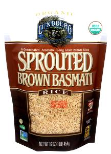 1/4 cup (45 g) Sprouted Brown Rice