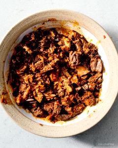 1/4 cup (49 g) Taco Meats - Shredded & Seasoned Chicken