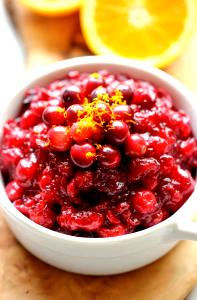 1/4 cup (50 ml) Cranberry Orange Sauce