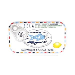 1/4 cup (55 g) Lightly Smoked Sardines in Organic Extra Virgin Olive Oil