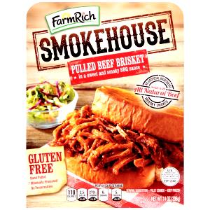 1/4 cup (55 g) Smokehouse Pulled Beef Brisket