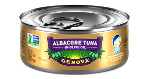 1/4 cup (56 g) Albacore Solid White Tuna in Olive Oil