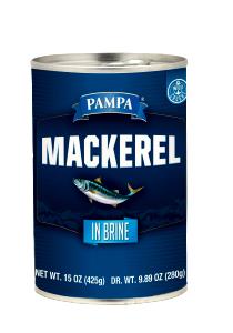1/4 cup (56 g) Chub Mackerel in Brine