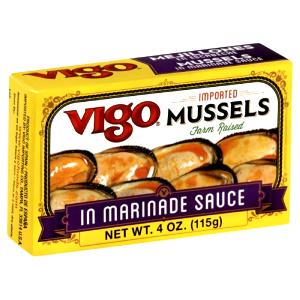 1/4 cup (56 g) Spanish Mussels in Marinade Sauce
