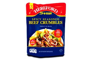 1/4 cup (56 g) Spicy Seasoned Beef Crumbles